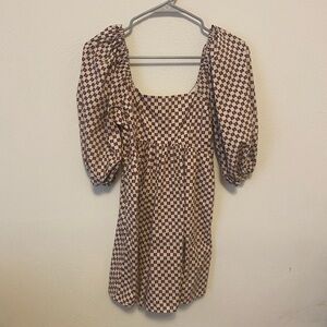 Abercrombie & Fitch Checkered Romper